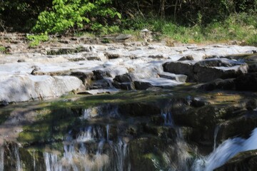 Obraz premium Pádis mountain stream waterfall