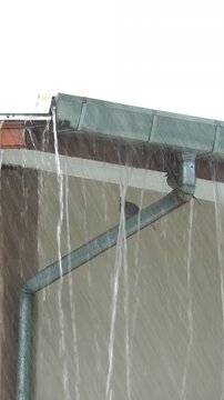 Climate change cause wet microburst (rain bomb) intense rainfall over a short period.