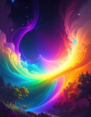 Colorful fantasy