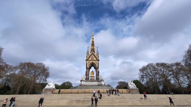 the albert memorial kensington gardens