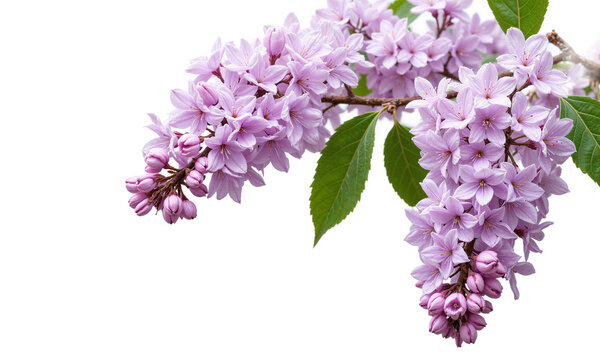 Korean Lilac (Syringa pubescens var. patula) A deciduous shrub known for its fragrant, pale purple flowers that bloom in late
