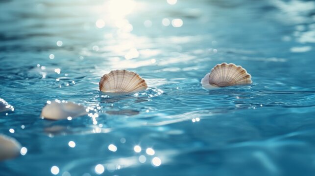 seashell on the beach
