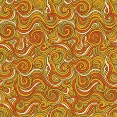 Obraz premium Swirling Patterns in Bright Colors Create a Repeating Design With High Fidelity Resolution for Seamless Visual Experience