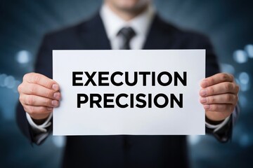 Obraz premium The importance of execution precision in achieving goals