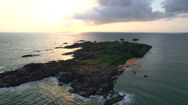 Island, Daria Bahadurgad Fort, Malpe Island , Malpe Beach, Udupi