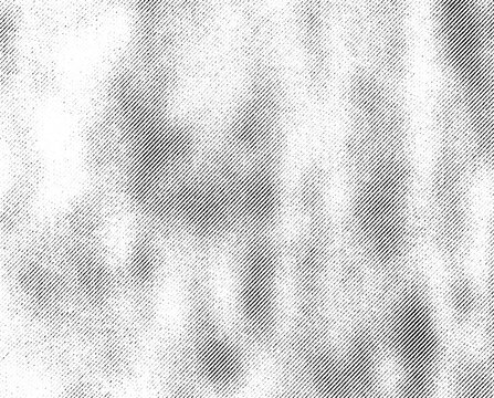 Abstract halftone pattern made of diagonal lines forming a smooth gradient with a soft, cloudy appearance.