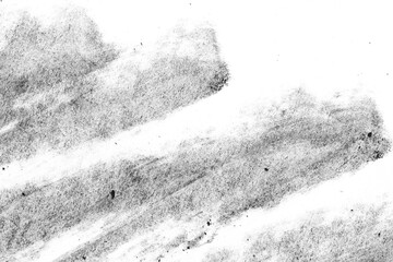 Obraz premium Macro black diagonal charcoal texture with soft dusty strokes, layered grain, and distressed detail, isolated on transparent background for overlays, posters, packaging, and creative design use.