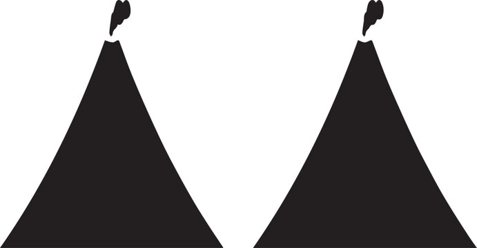 Philippines Mayon Volcano Nature Silhouettes Low Competition