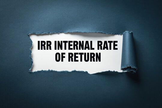 IRR Internal Rate of Return a financial performance metric