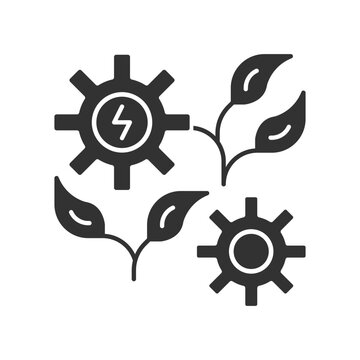Eco System Power Icon - Gear Icon
