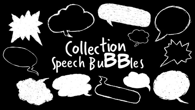 Collection Speech Bubbles