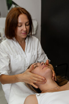 Facial Massage Treatment in Beauty Spa