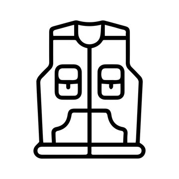 Fishing Vest Icon