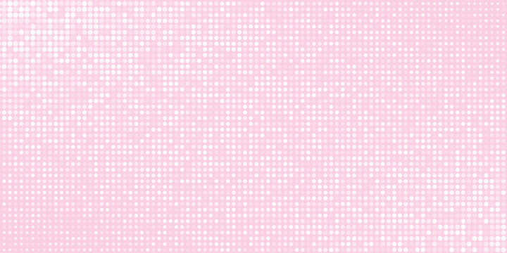 white polka dots pattern over hot pink useful as a background good effect