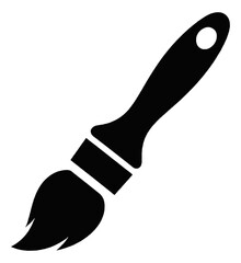 Fototapeta premium Paintbrush Icon Vector Illustration for Graphic Design Tools