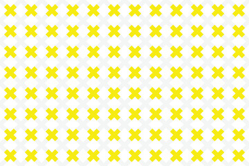 Naklejka premium Modern White Smoke color and Yellow color checkerboard pattern