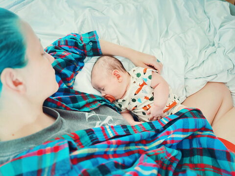 newborn baby sleeping