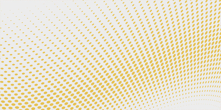 Abstract background featuring a flowing pattern of golden yellow dots in a halftone gradient effect dot pattern graphic texture flowing lines modern design digital art geometric shapes backdrop