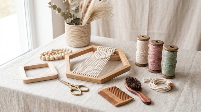 "Handmade Dreams: Macram&eacute; Crafting Kit"