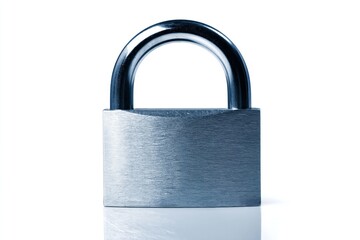 Fototapeta premium Lock Placed on a Flat Surface in a Well-Lit Room During Daytime