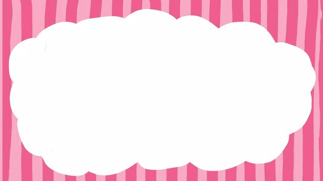 pink background with frame for text
