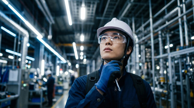 Industrial Focus & Precision 산업 현장의 집중과 정밀함