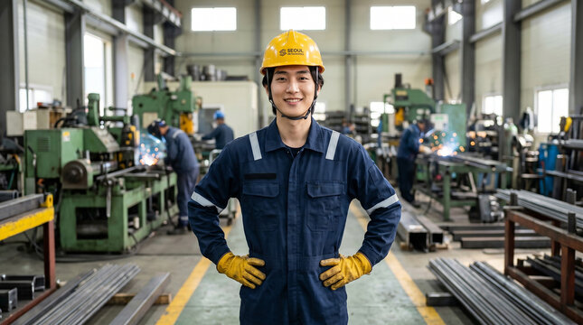 Industrial Focus & Precision 산업 현장의 집중과 정밀함