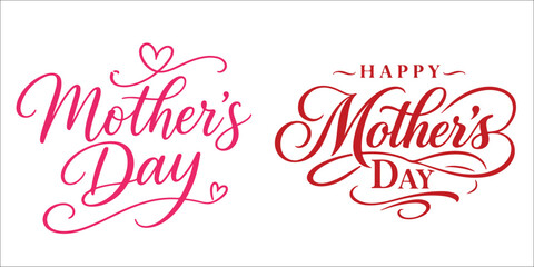 mothers day greeting card vector illustration © Asiya