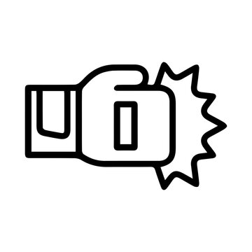 Boxing Glove Punch Icon