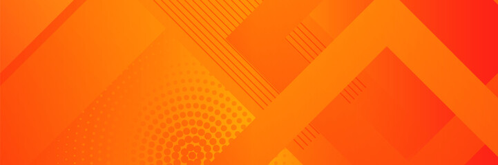 Abstract Dynamic Orange Gradient Background with Halftone Pattern and Stripes. Vector Eps 10 © Zidas