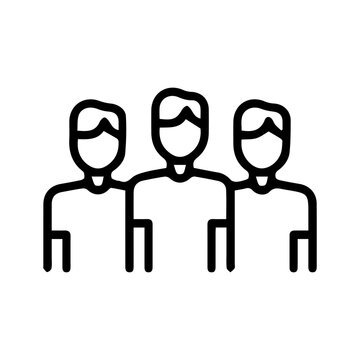 Group of people icon