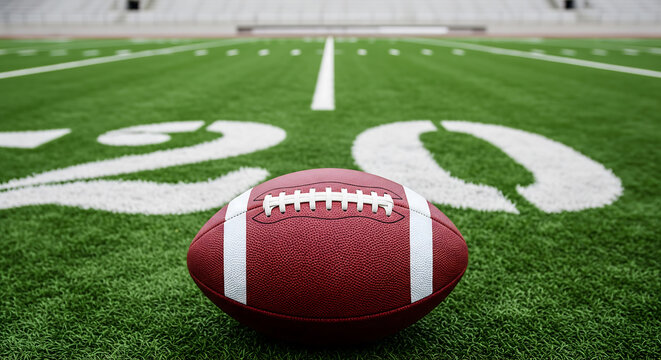 Football on the Twenty-Yard Line: Concept of Competition, Football Season, Sports Imagery, Background