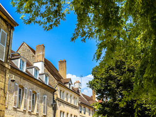 Obraz premium Antique building view in Dole, France