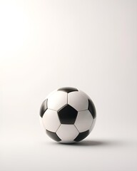 Fototapeta premium soccer ball isolated on white