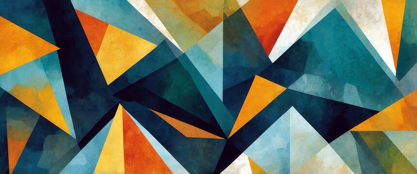 Diagonal color abstract