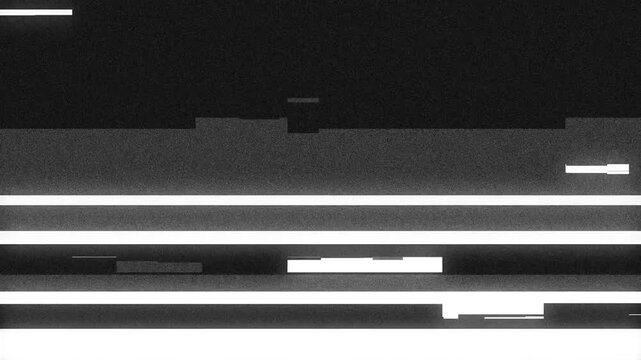 Glitch noise static television VFX . Visual video effects stripes background