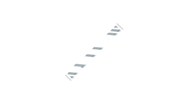 Stylized illustration of a metal drill bit on White