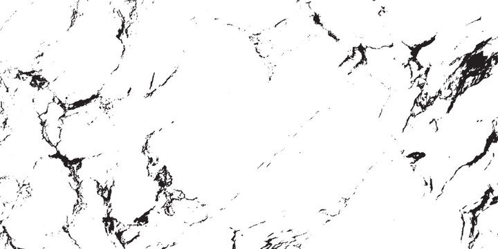 Abstract background of grunge white, black damaged rusty crack and scratch wall texture design. Vector grunge cracked texture  