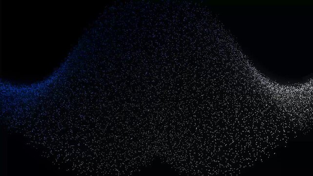 Particle cluster background clean abstract design for digital visuals. Particle cluster background density concept for technology scenes. Particle cluster background category element.