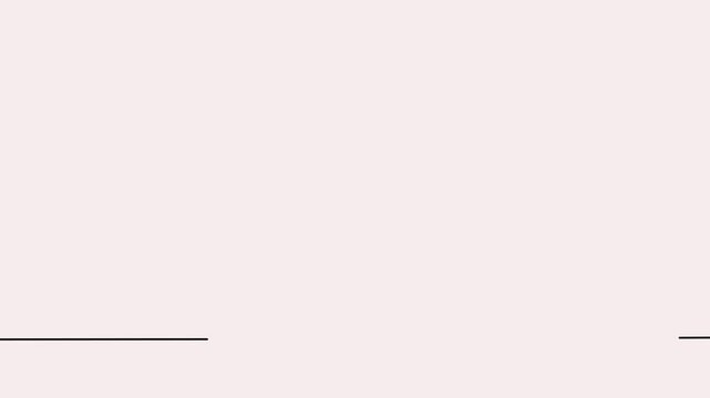 Rocket launch  visualized in a minimalist continuous one line 4K animation video.