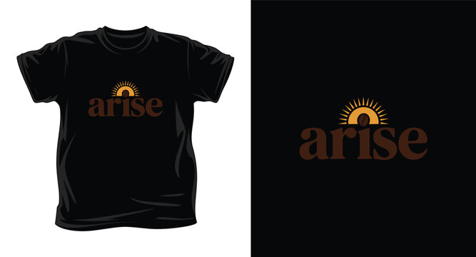 Black t-shirt with stephen name and stars