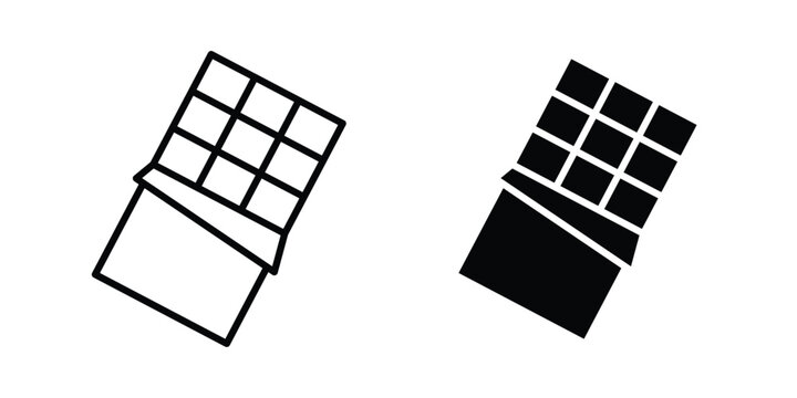 Chocolate icon - vector illustration eps10