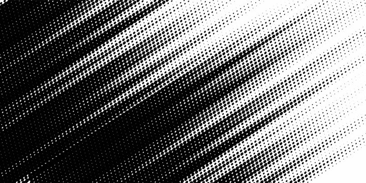 Halftone dotted abstract background. Grain gradient texture background with dots. Noise Stipple pointillism pattern. Sand, grain, grunge stipple effect. Abstract texture, vector illustration. modern