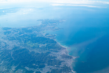葉山　三浦半島　空撮 © naka