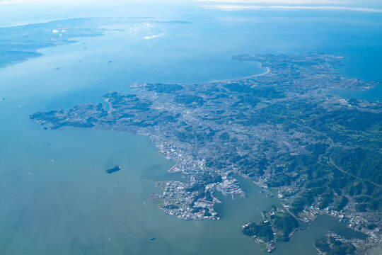 横須賀　神奈川　空撮