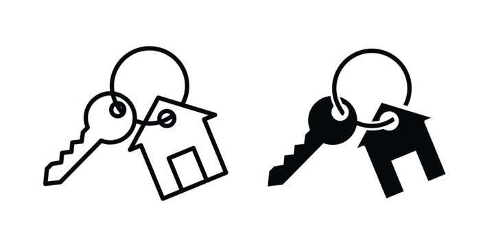 House key icon - vector illustration eps10