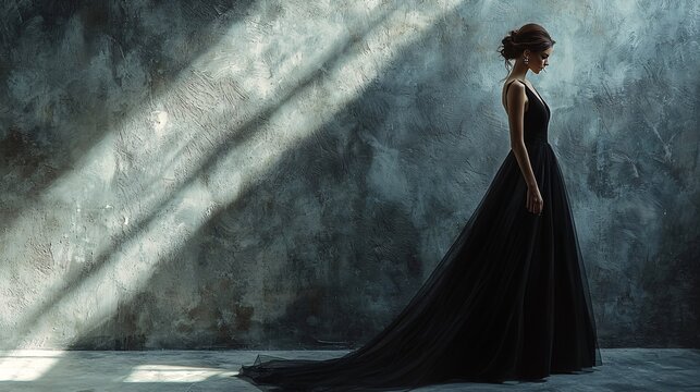 black dress