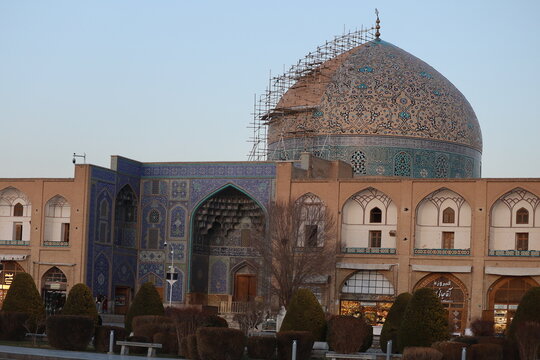 imam mosque, isfahan, iran