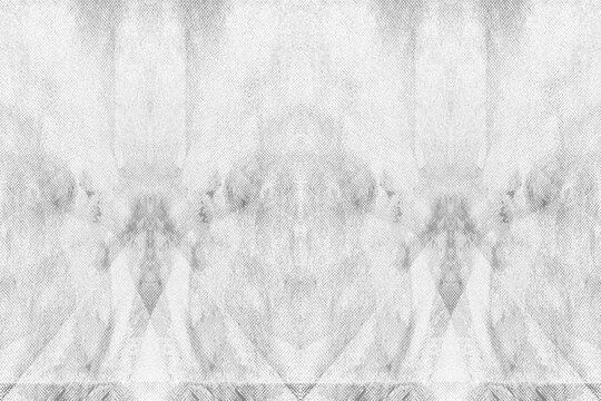 Destroyed Grey Nonwoven Spunbond Fabric with Peeling Distressed Grunge Texture Overlay