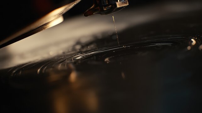 Cutting a lacquer master disc for vinyl records
